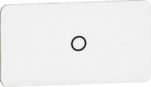 ABB MA6-1032 Beschriftungsschild Einlage O, Kunststoff alufarben für Modular, Compact-Reihe