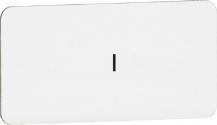 ABB MA6-1033 Beschriftungsschild Einlage I, Kunststoff alufarben für Modular und Compact-Reihe