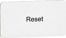 ABB MA6-1047 Texteinlage - Reset -, für Schalter mit 1 Schaltstellung