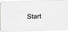 ABB MA6-1140 Texteinlage "Start", für Schalter mit 1 Schaltstellung