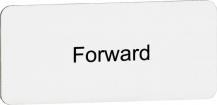 ABB MA6-1152 Texteinlage "Forward", für Schalter mit 1 Schaltstellung