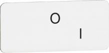 ABB MA6-1170 Texteinlage "0" / "I", für Schalter mit 2 Schaltstellungen