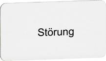 ABB MA8-1112 Beschriftungsschild Störung, Kunststoff alufarben CombiLine Modular und -Compact