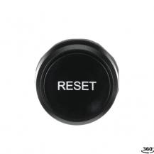ABB KPR1-104B Rückstelltaster ohne Stössel, schwarz, flach, Text:RESET