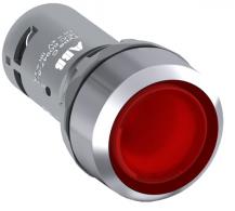 ABB CP1-31R-10 Drucktaster flach, tastend, rot, beleuchtet,1 Schließer