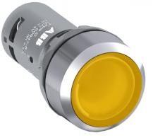 ABB CP1-31Y-10 Drucktaster, gelb mit Metallring