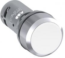 ABB CP2-30W-10 Drucktaster, rastend, flach, weiss, 1 Schließer