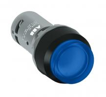 ABB CP3-13L-10 Leuchtdrucktaster hoch blau, tastend mit LED 220 VACDC 1Schliesser ABB CombiLine Compact