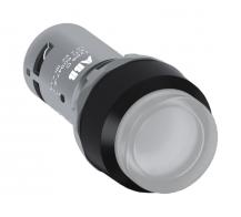 ABB CP3-13C-10 Leuchtdrucktaster transparent, hoch, tastend mit LED 220 VACDC 1S ABB CombiLine Compact