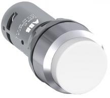 ABB CP3-30W-11 Drucktaster, tastend, hoch, weiß, 1 Schließer + 1 Öffner