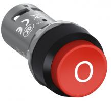 ABB CP33-10R-01 Drucktaster, rot, "O", 1 Öffner