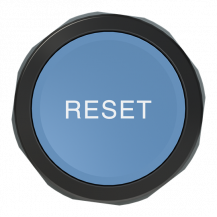 ABB CP9-1021 Drucktaster,blau,Reset, 1 Schließer + 1 Öffner