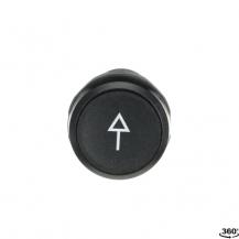 ABB CP9-1032 Drucktaster tastend flach, Taste schwarz mit Pfeil weiss, 2S, CombiLine-Compact