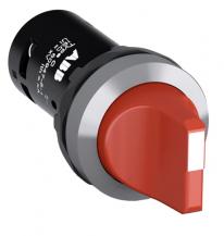 ABB C2SS1-30R-10 Wahlschalter, rot, 2 Positionen, 1 Schließer