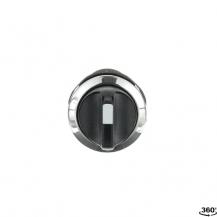 ABB C2SS1-30B-20 Wahlschalter, schwarz, 2 Positionen, 2 Schließer