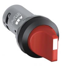 ABB C2SS2-10R-10 Wahlschalter, rot, 2 Positionen, 1 Schließer