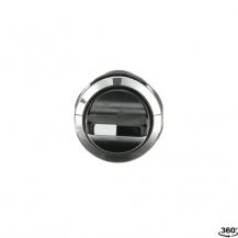 ABB C3SS2-30B-20 Wahlschalter, schwarz, Chrom, 3 Positionen, 2 Schließer