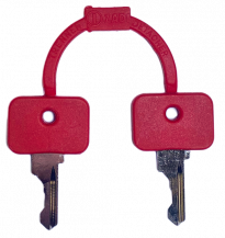 ABB P9ACC37 Ersatzschlüssel mit Schlüssel-, code 37, Metall Reihe, 1 Set=2 Stück