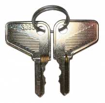 ABB P9ACC95 Ersatzschlüssel mit Schlüssel-, code 95, Metall Reihe, 1 Set=2 Stück