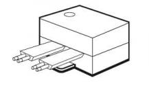 ABB AS-i splitter box Flachkabelverteiler geeignet für T-Verbindungen und als Kabelverlängerung