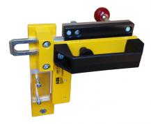 ABB JSM D20 Slide lock Schieberiegel für Schwenktüren mit vormontierten Schrauben, Nutensteinen Zubehör (Lieferung ohne EDEN)