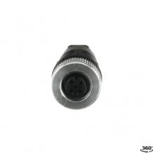 ABB M12-C01 M12-Buchsenstecker 5-polig mit Schraubanschluss, Kabeldurchmesser 2.5 ... 6.5 mm