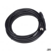 ABB M12-C62 M12-Kabel 6 m, geschirmt gerade, 5 x 0.34 mm² und Abschirmung auf Stift 3 (0 V DC) am Stiftstecker