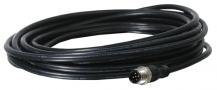 ABB M12-C102 M12-Kabel 10 m, geschirmt gerade, 5 x 0.34 mm² und Abschirmung auf Stift 3 (0 V DC) am Stiftstecker