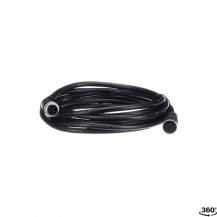 ABB M12-C312 M12-Kabel 3 m, geschirmt gerade, 5 x 0.34 mm² und Abschirmung und M12-Stiftstecker mit Abschirmung auf Stift 3 (0 V DC)
