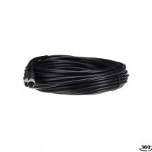 ABB M12-C2012 M12-Kabel 20 m, geschirmt gerade, 5 x 0.34 mm² und Abschirmung und M12-Stiftstecker mit Abschirmung auf Stift 3 (0 V DC)