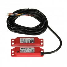 ABB Sense7 2M Sicherheitsschalter 2 Öffner + 1 Schließer , Kabel 2 m, LED Schalter aus Kunststoff