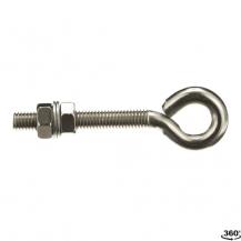 ABB Eyebolt M8x1.25 Galv Augenschraube, verzinkt M8 x 1.25, Montage Kit