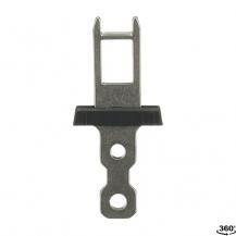ABB MKey Key 3 Flacher Betätiger für alle MKey-Typen Material: Edelstahl mit Kunststoffkragen