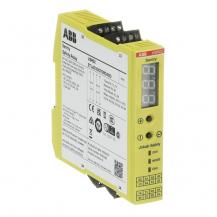 ABB Sentry USR10 SAFETY UNIVERSAL RELAY 24 V DC Relaisausgänge 3 NC+ 1 NO, 1-Digit Display erweiterte Sicherheitstimer-Funktionen