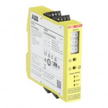 ABB Sentry USR22 Sicherheitsrelais 24 V DC Relaisausgänge 2 Schließer + 2 Schließer separat Betriebsspannung 24 V DC, 1-Digit Display erweiterte Sicherheitstimer-Funktionen