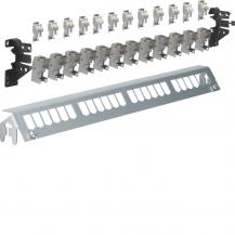 Hager Patch-Panel (E-Dat),universal24x+12Mod.
