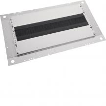Hager Bodenblech mit Bürste 1350x400 verzinkt