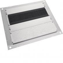 Hager Bodenblech mit Bürste 350x600 verzinkt