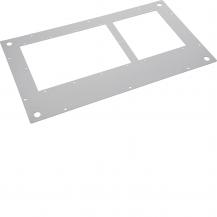 Hager Deckblech mit Einführung IP40 400x600