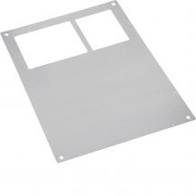 Hager Deckblech mit Einführung IP40 600x800