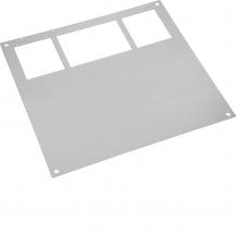 Hager Deckblech mit Einführung IP40 1000x600