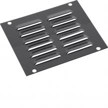 Hager LS-Flansch+Insektengitter 199x126 lack.