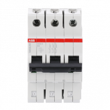 ABB S403E-B6 Sicherungsautomat B-Char., 6 A, 6 kA, 3P, steckbar