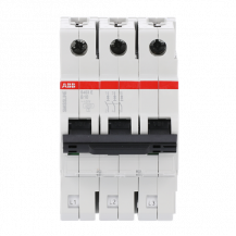 ABB S403E-B10 Sicherungsautomat B-Char., 10 A, 6 kA, 3P, steckbar