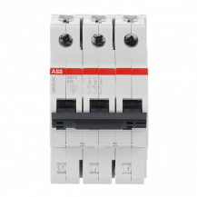 ABB S403E-B25 Sicherungsautomat B-Char., 25 A, 6 kA, 3P, steckbar