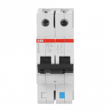 ABB S401M-C32NP Sicherungsautomat C-Char., 32 A, NP, 10 kA, 2P, steckbar geschützter Neutralleiter