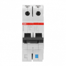 ABB S401M-D16NP Sicherungsautomat D-Char., 16 A, NP, 10 kA, 2P, steckbar geschützter Neutralleiter