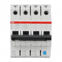 ABB S403M-C20NP Sicherungsautomat C-Char., 20 A, NP, 10 kA, 4P, steckbar geschützter Neutralleiter