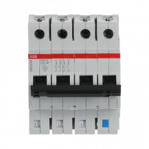 ABB S403M-C32NP Sicherungsautomat C-Char., 32 A, NP, 10 kA, 4P, steckbar geschützter Neutralleiter