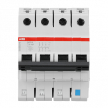 ABB S403M-C50NP Sicherungsautomat C-Char., 50 A, NP, 10 kA, 4P, steckbar geschützter Neutralleiter